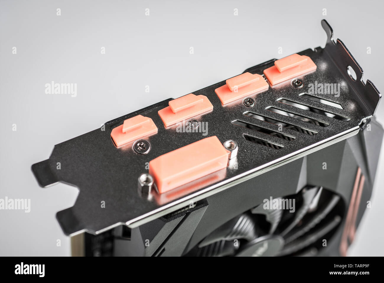 Jeux PC professionnel GPU Carte graphique avec DVI, HDMI Connecteurs Displayport Banque D'Images