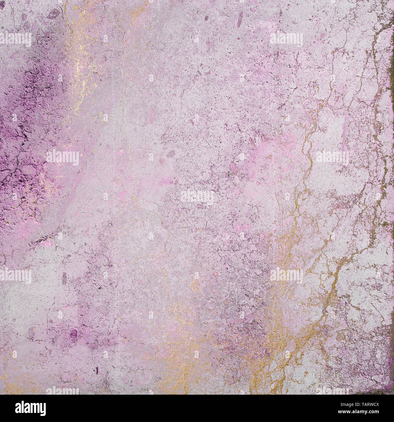 Texture vintage de luxe avec de l'or. Clair rose & violet couleurs. Texture grunge de luxe avec de l'or. Fond de couleur violet clair. Impression de haute qualité. Banque D'Images