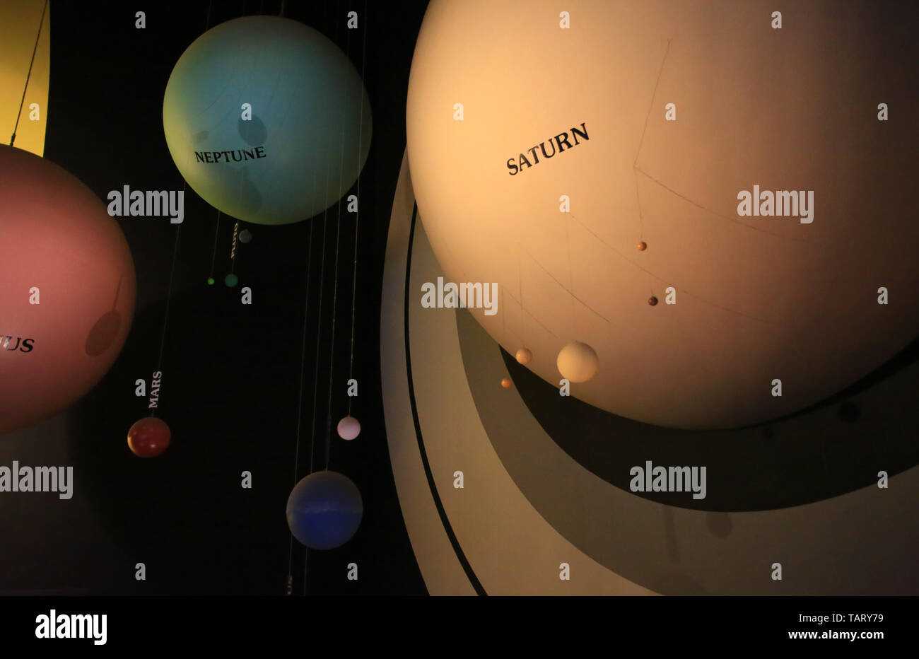Le musée national de l'air et de l'espace de Smithsonian à washington dc Banque D'Images