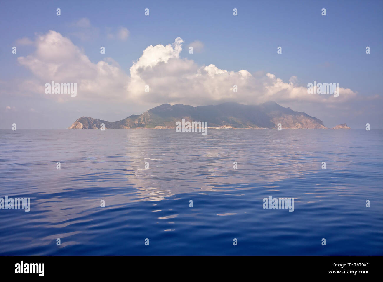 L'île de Marettimo. La Sicile. Italie Banque D'Images