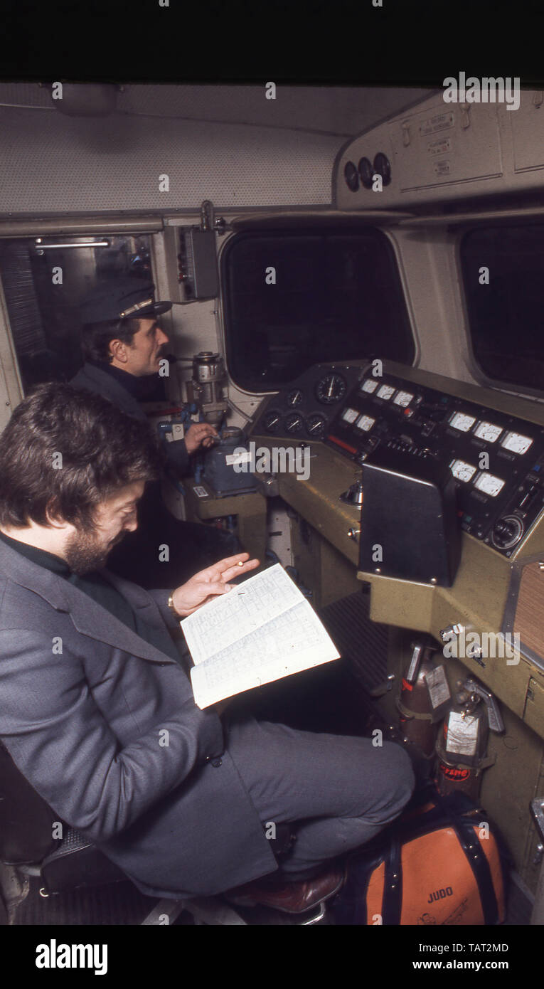 Ferrovie dello Stato, Milan, 1980 Banque D'Images