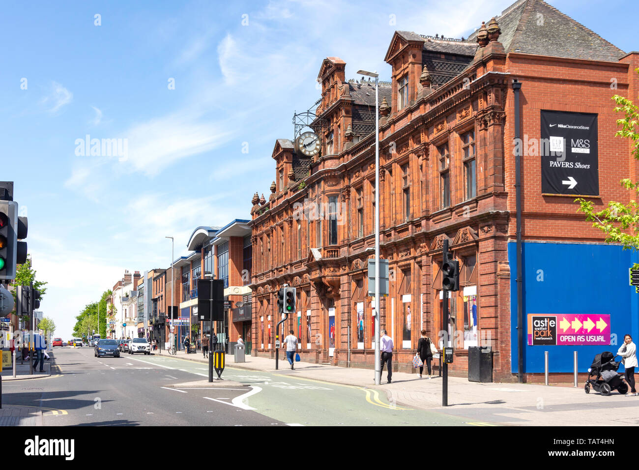 High Street, West Bromwich, West Midlands, England, United Kingdom Banque D'Images