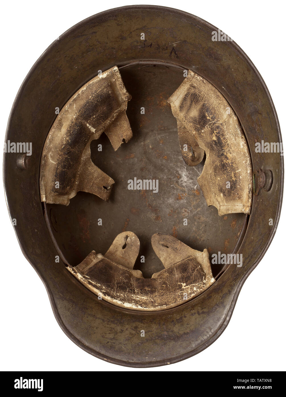 Pare-balles, casques, casque d'acier allemand M16, de l'intérieur,  Editorial-Use-seulement Photo Stock - Alamy
