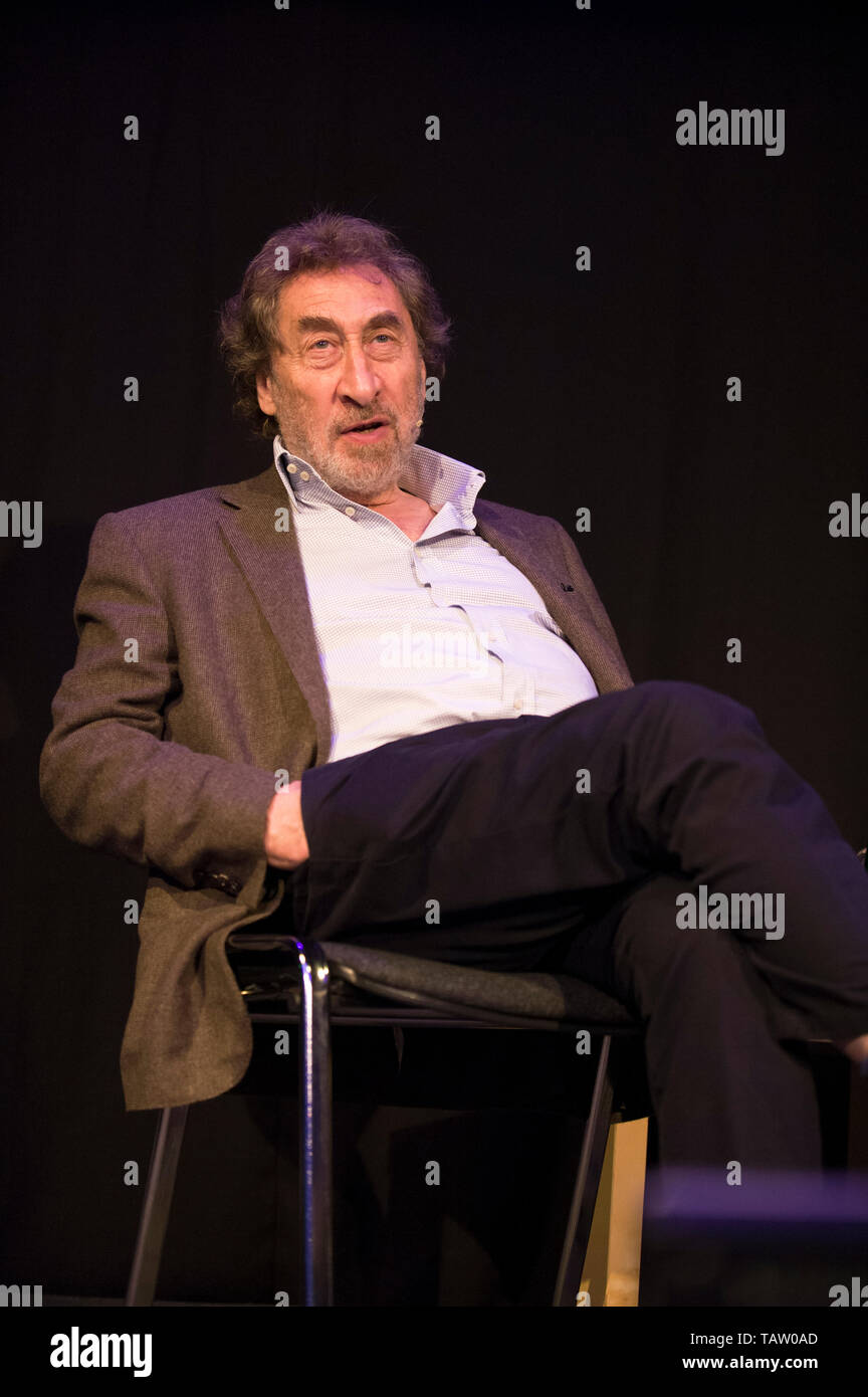 Howard Jacobson, Man Booker Prize-winning auteur et journaliste britannique à la Cheltenham Literature Festival, le 12 octobre 2014. Banque D'Images