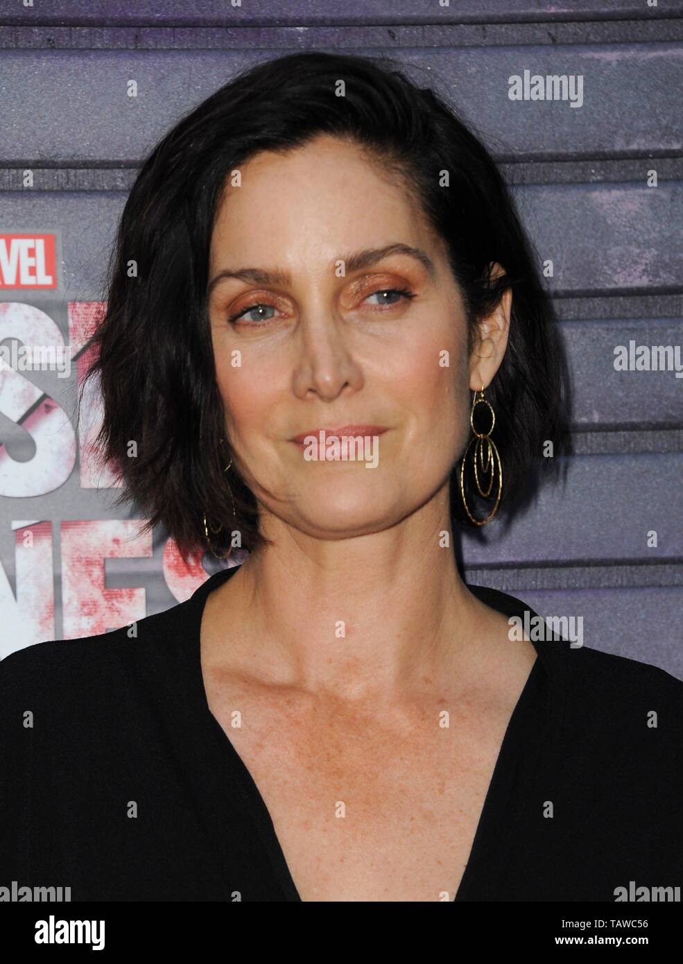 Los Angeles, CA, USA. 28 mai, 2019. Carrie-Anne Moss aux arrivées de JESSICA JONES Saison 3 Premiere sur Netflix, ArcLight Hollywood, Los Angeles, CA, 28 mai 2019. Credit : Elizabeth Goodenough/Everett Collection/Alamy Live News Banque D'Images