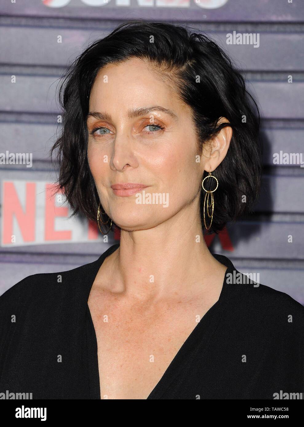 Los Angeles, CA, USA. 28 mai, 2019. Carrie-Anne Moss aux arrivées de JESSICA JONES Saison 3 Premiere sur Netflix, ArcLight Hollywood, Los Angeles, CA, 28 mai 2019. Credit : Elizabeth Goodenough/Everett Collection/Alamy Live News Banque D'Images