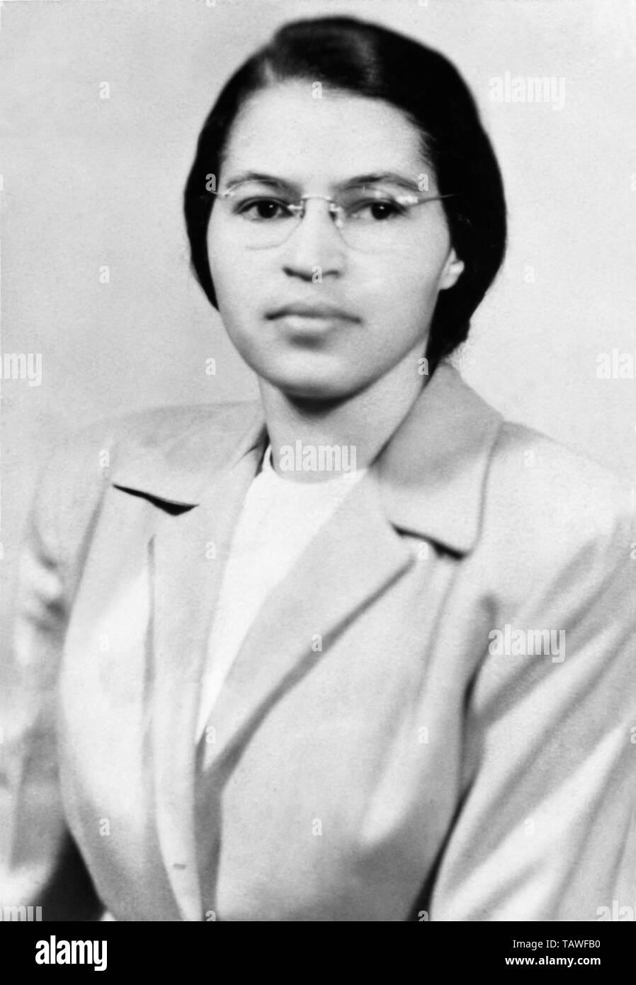 Rosa Parks, c1950. Banque D'Images