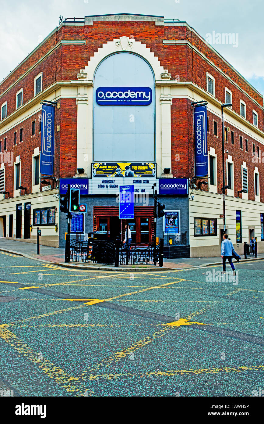 O2 Carling Academy, le Westgate Road, Newcastle upon Tyne, Angleterre Banque D'Images