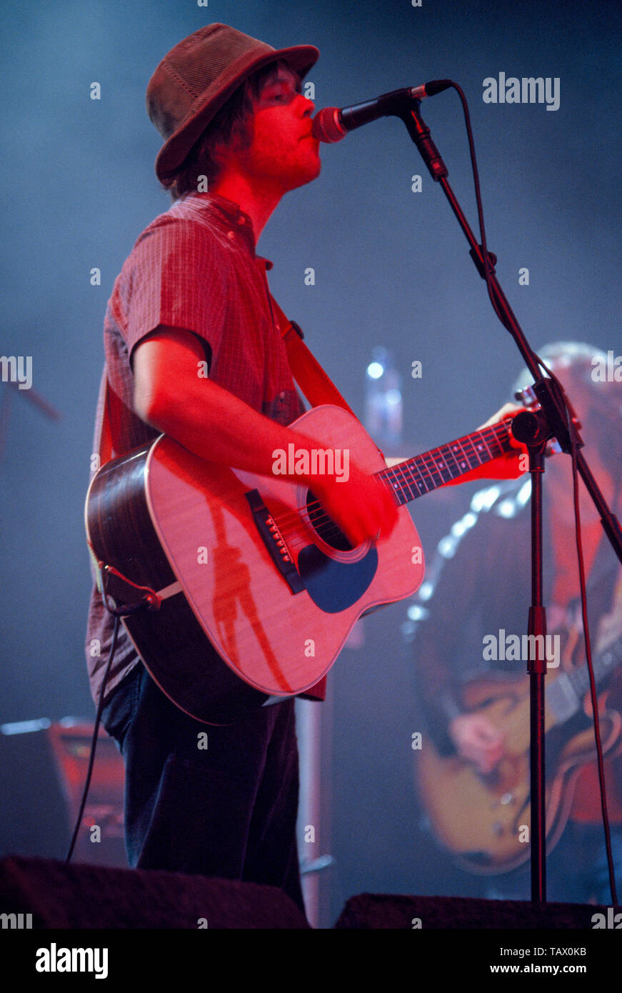 Le Corail en concert au V2003, Chelmsford, Essex, Angleterre, Royaume-Uni. Banque D'Images