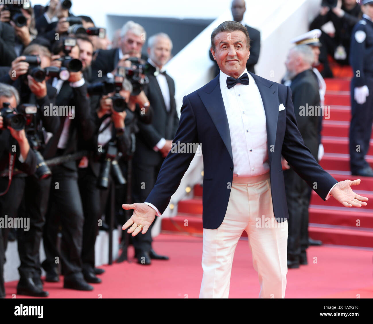 CANNES, FRANCE - 25 MAI : Sylvester Stallone assiste à la cérémonie de clôture de la 72e Festival de Cannes (Credit : Mickael Chavet/Projet Daybreak/Ala Banque D'Images