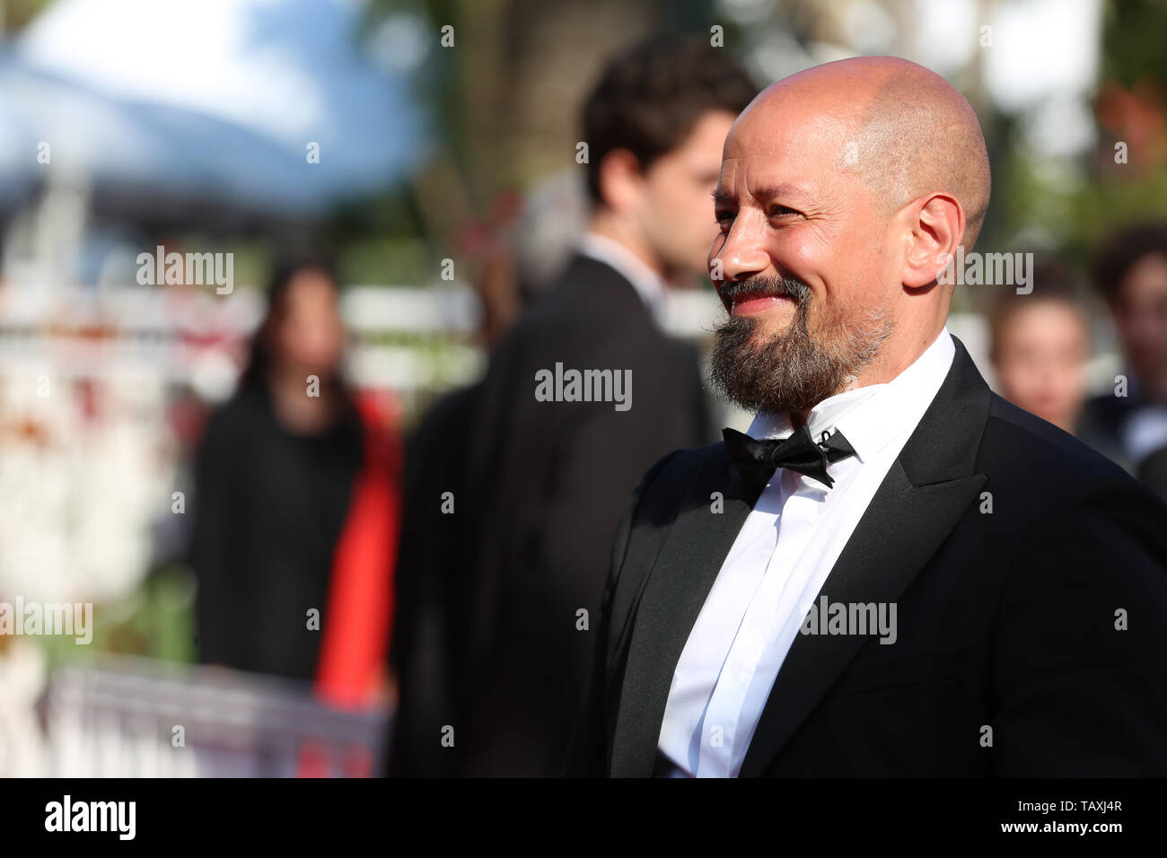 CANNES, FRANCE - 25 MAI : un invité assiste à la cérémonie de clôture de la 72e Festival de Cannes (Credit : Mickael Chavet/Projet Daybreak/Alamy Live New Banque D'Images