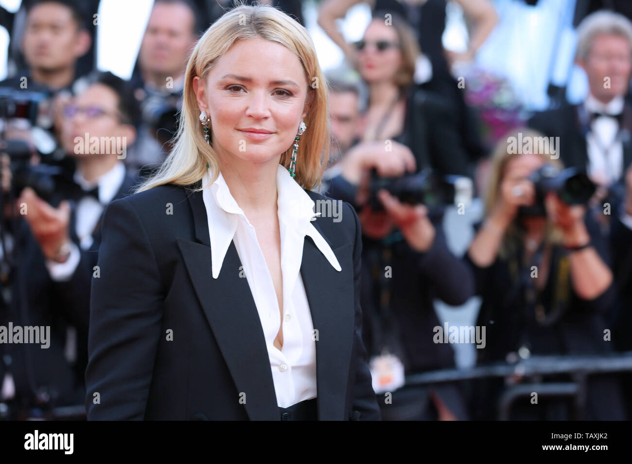 CANNES, FRANCE - 25 MAI : Virginie Efira assiste à la cérémonie de clôture de la 72e Festival de Cannes (Credit : Mickael Chavet/Projet Daybreak/Alamy L Banque D'Images