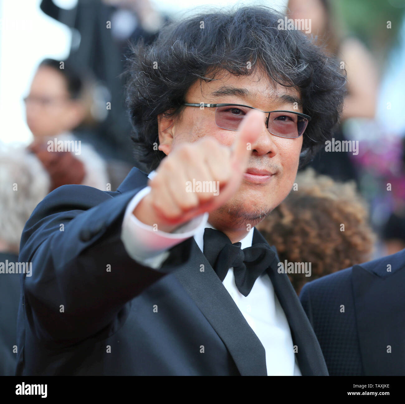 CANNES, FRANCE - 25 MAI : Bong Joon-Ho directeur de la Corée du Sud participe à la cérémonie de clôture de la 72e Festival de Cannes (Credit : Mickael Chavet/proj Banque D'Images