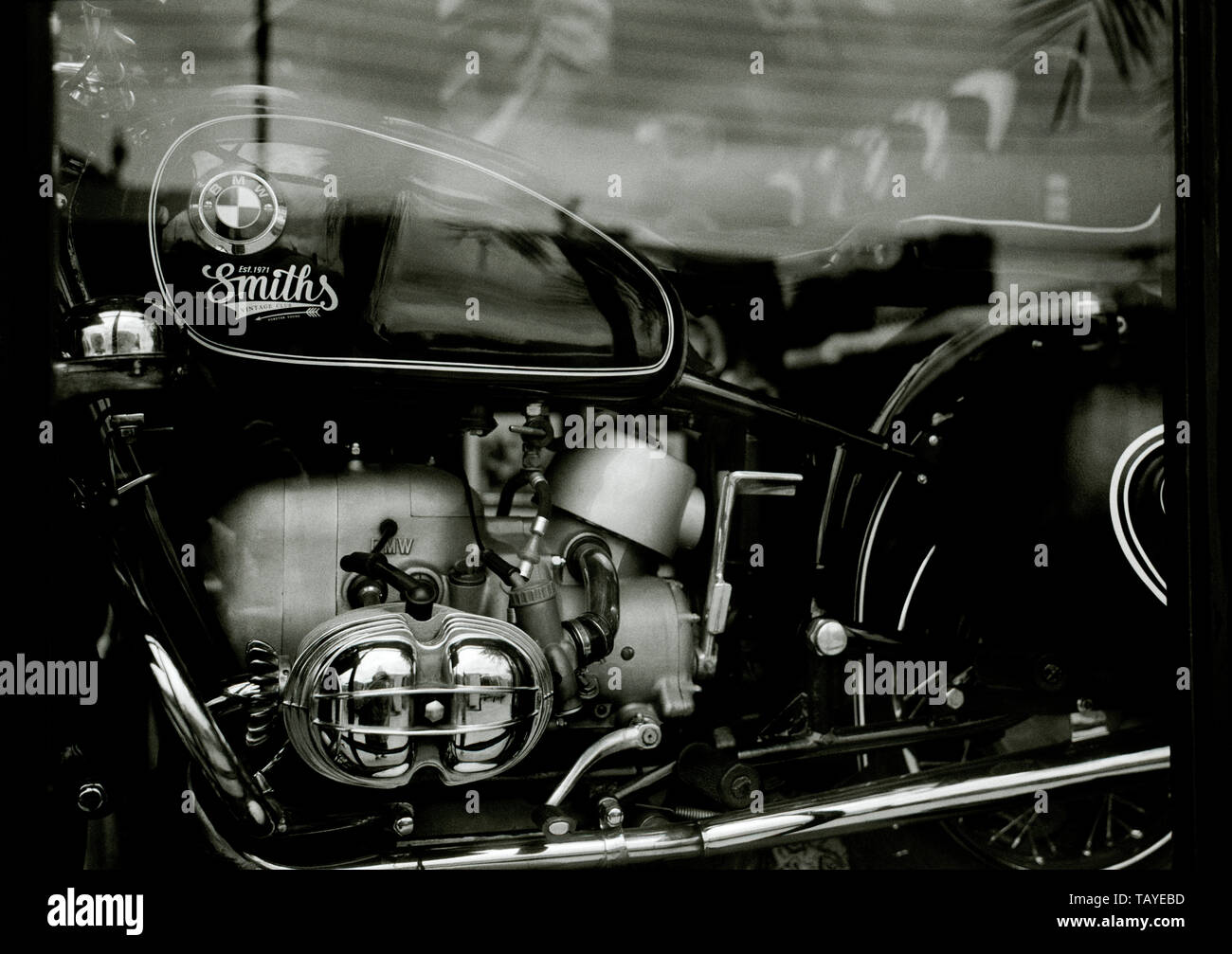 Moto BMW Banque D'Images