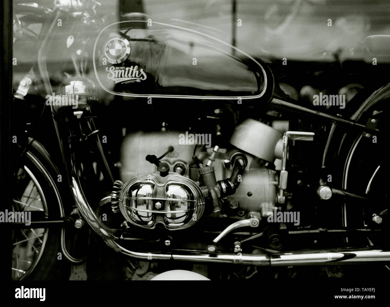 Moto BMW Banque D'Images