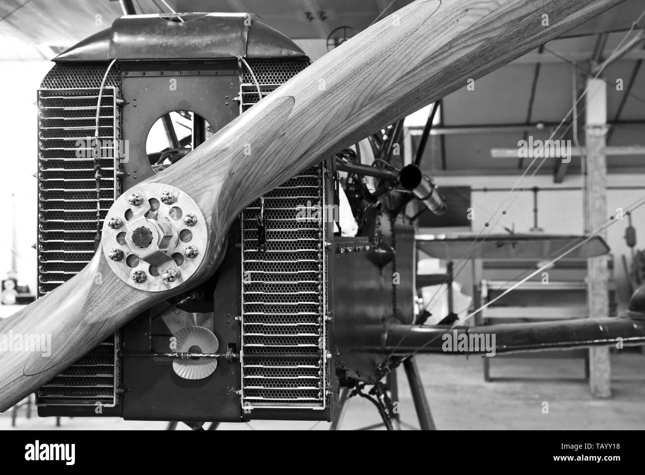 Royal Aircraft Factory SE5d'un biplan de chasse Banque D'Images