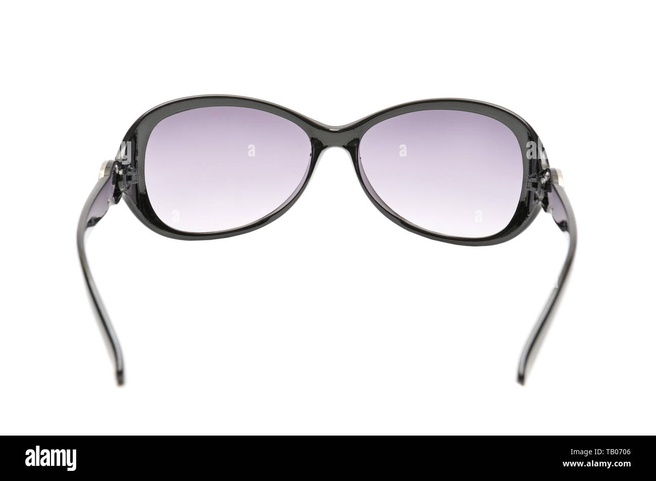 Lunettes de soleil isolé sur fond blanc Banque D'Images