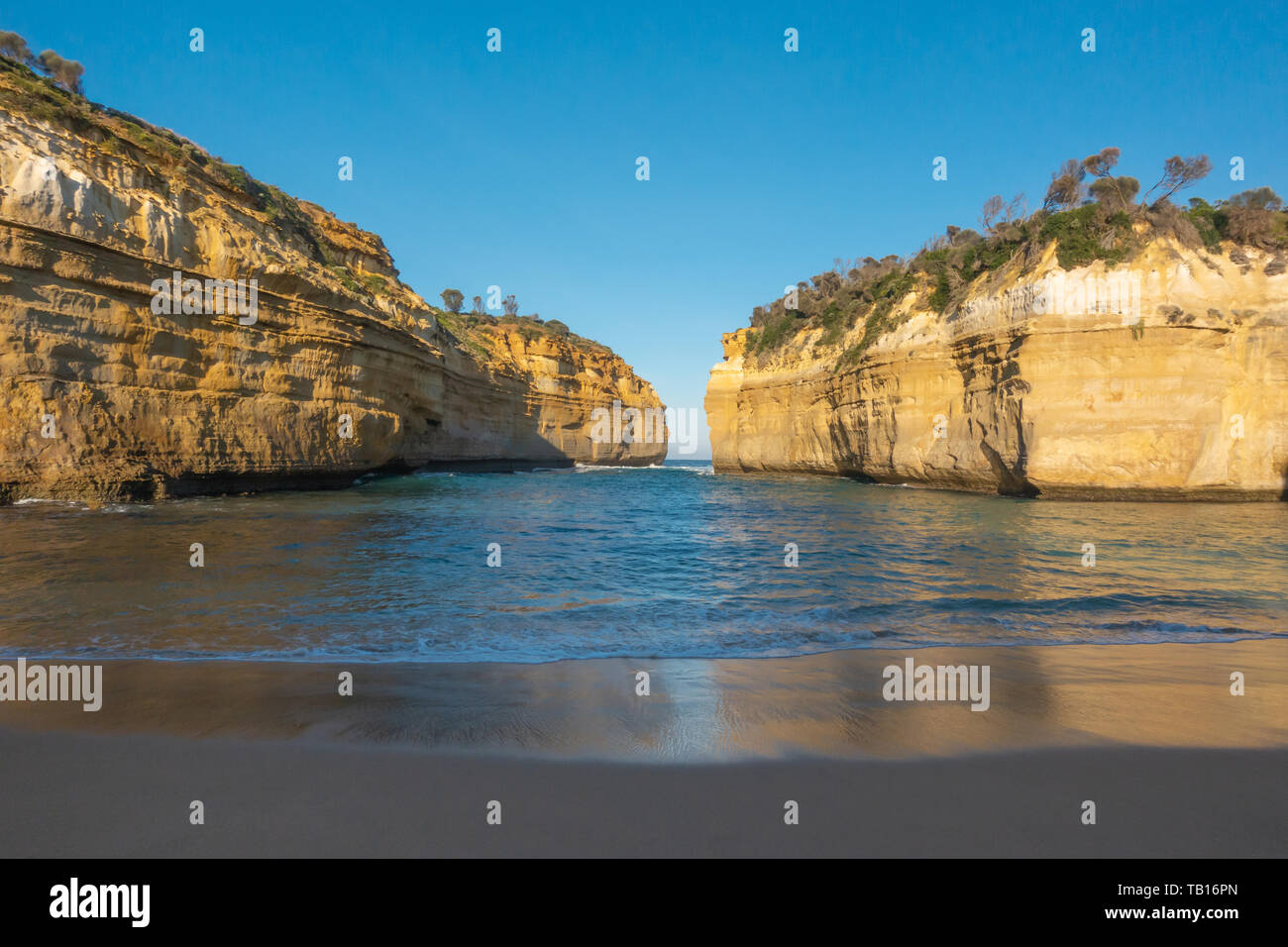 Loch Ard Gorge, Port Campbell National Park, Australie Banque D'Images