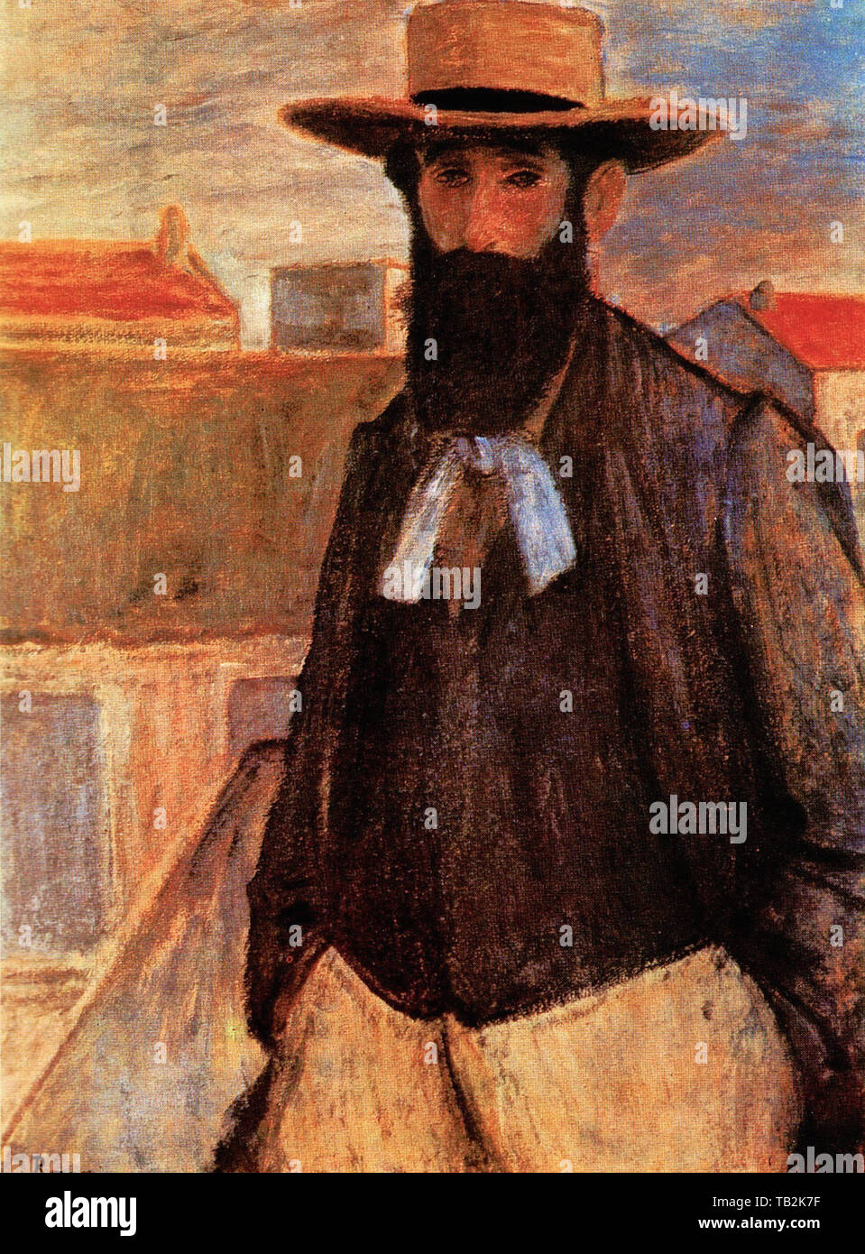 József Rippl-Rónai - Aristide Maillol 1899 Banque D'Images