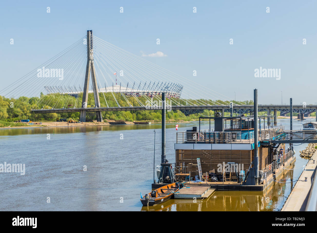 Une vue typique à Varsovie en Pologne Banque D'Images