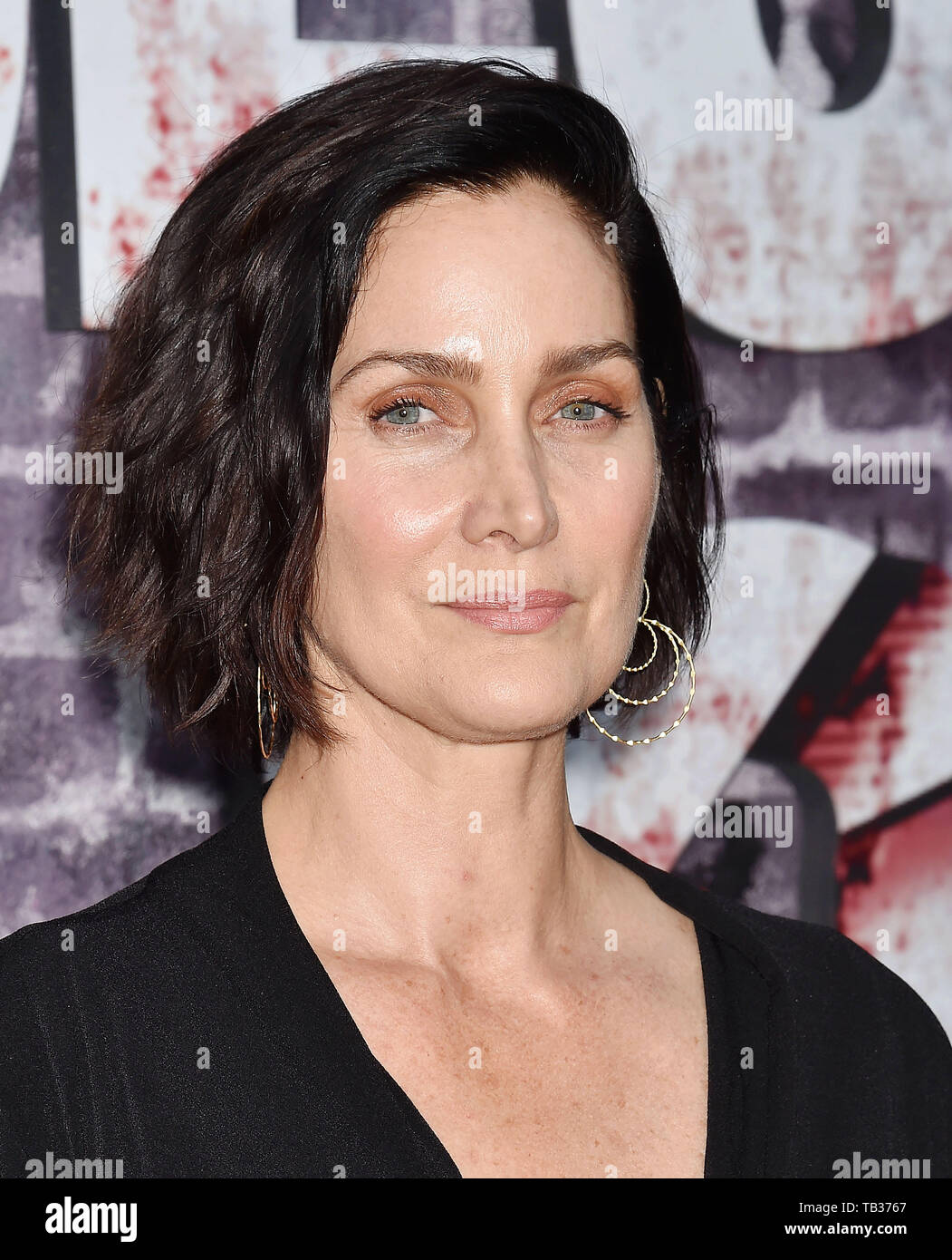 HOLLYWOOD, CA - le 28 mai : Carrie-Anne Moss assiste à une projection spéciale de Netflix's 'Jessica Jones' Saison 3 à l'ArcLight Hollywood le 28 mai 2019 à Hollywood, Californie. © Joe Sutter, PacificCoastNews. Bureau de Los Angeles (PCN) :  +1 310.822.0419 UK Office) Sem - allemand :  +44 (0) 20 7421 6000 sales@pacificcoastnews.com TAXE DOIT ÊTRE CONVENU AVANT L'UTILISATION Banque D'Images