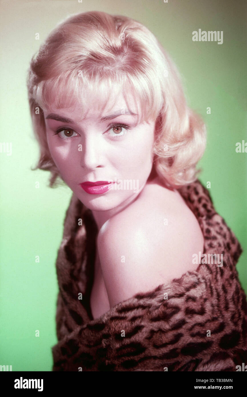 Susanne Cramer, deutsche Schauspielerin 1950er Jahre, Deutschland. L'actrice allemande Susanne Cramer, l'Allemagne des années 1950. Banque D'Images