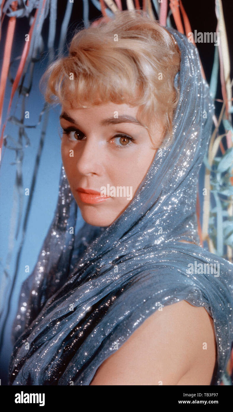 Susanne Cramer, deutsche Schauspielerin 1950er Jahre, Deutschland. L'actrice allemande Susanne Cramer, l'Allemagne des années 1950. Banque D'Images