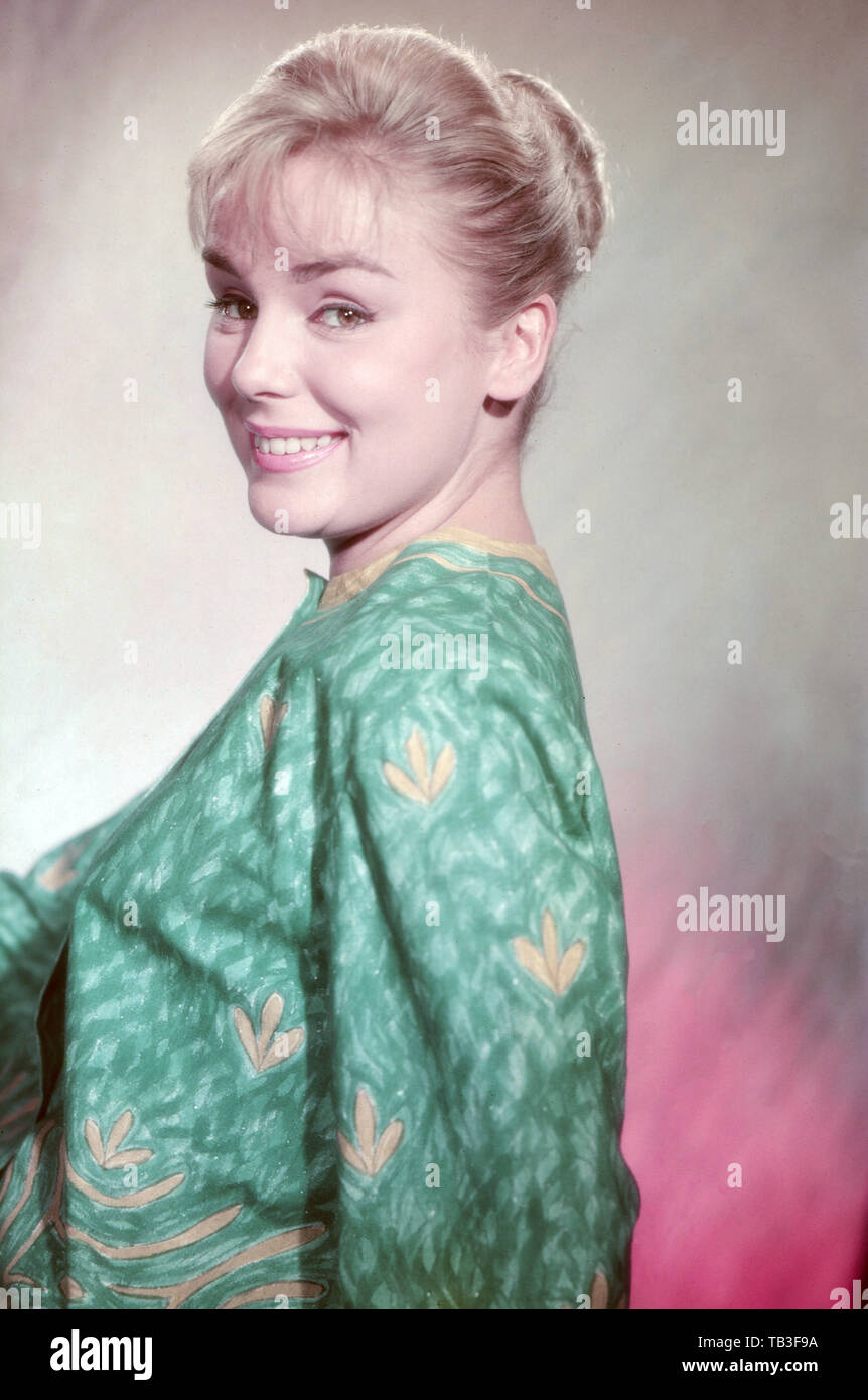 Susanne Cramer, deutsche Schauspielerin 1950er Jahre, Deutschland. L'actrice allemande Susanne Cramer, l'Allemagne des années 1950. Banque D'Images