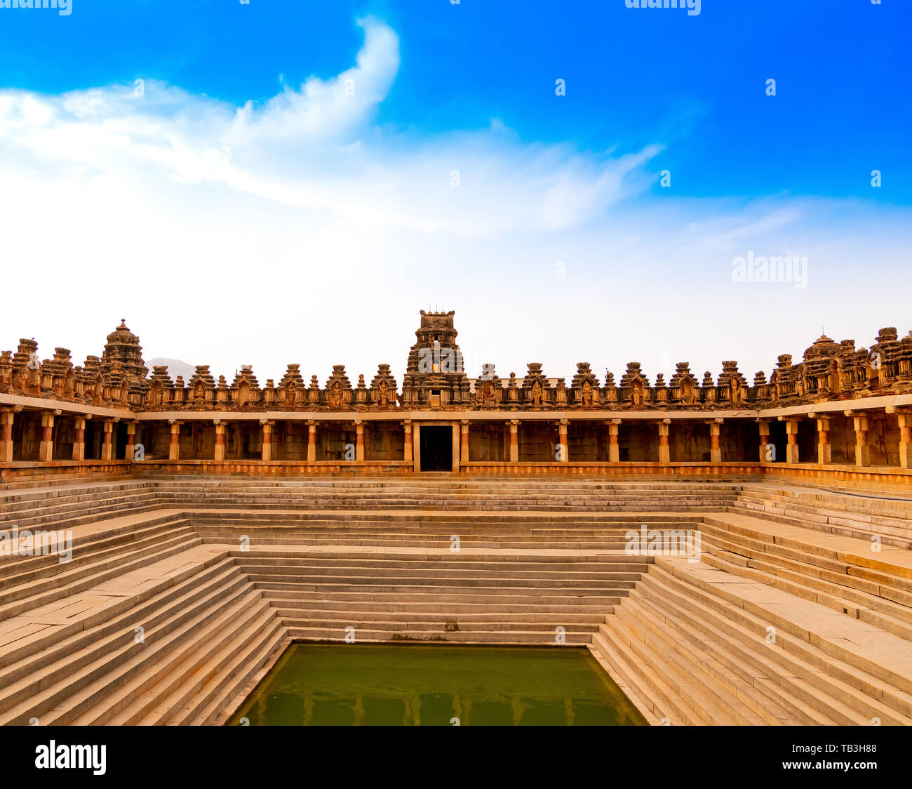 Bhoga Nandeeshwara Temple, Karnataka Banque D'Images