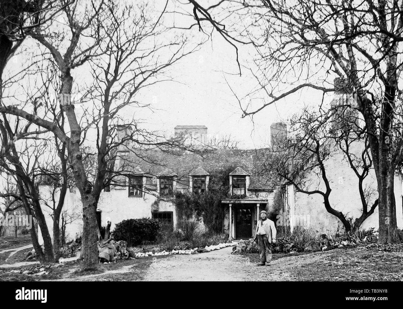 Rhos Abbey Farm, Rhos on Sea, au Pays de Galles Banque D'Images