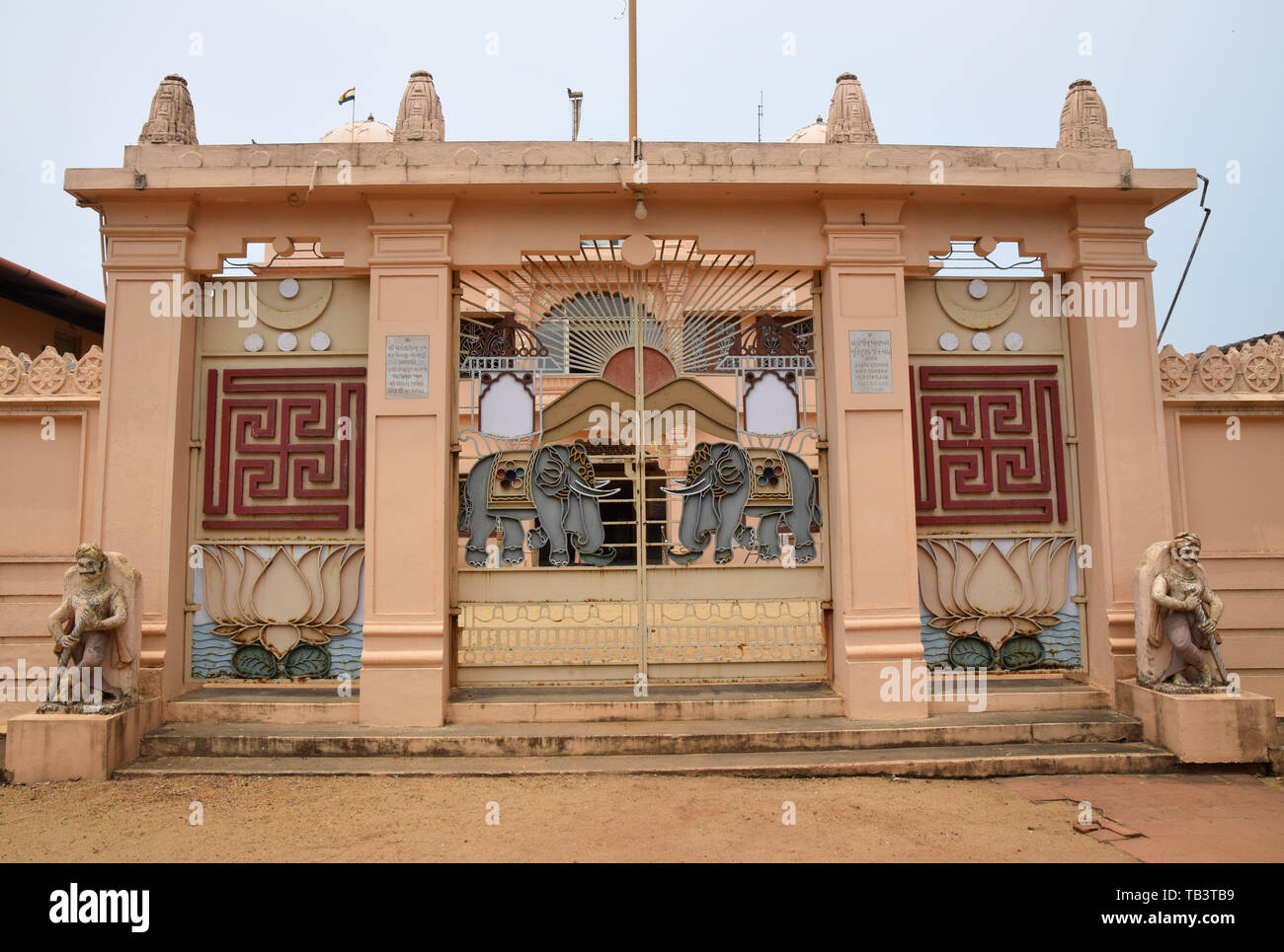 Jain temple, fort Kochi, Kerala, Inde Banque D'Images