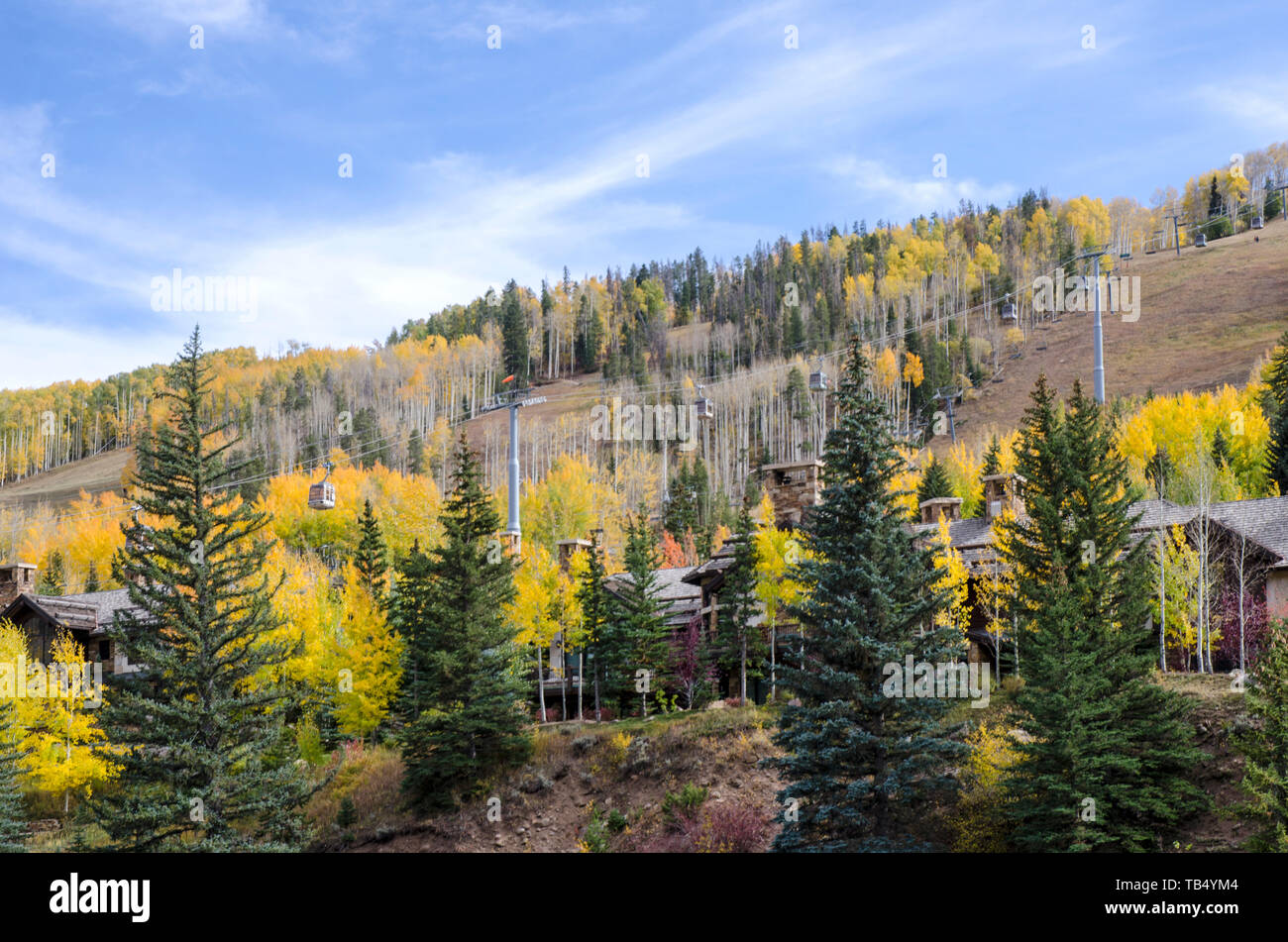 Vail, Colorado location appartement luxueux Banque D'Images