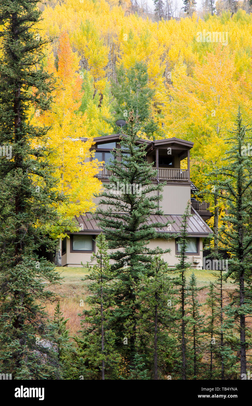 Vail, Colorado location appartement luxueux Banque D'Images