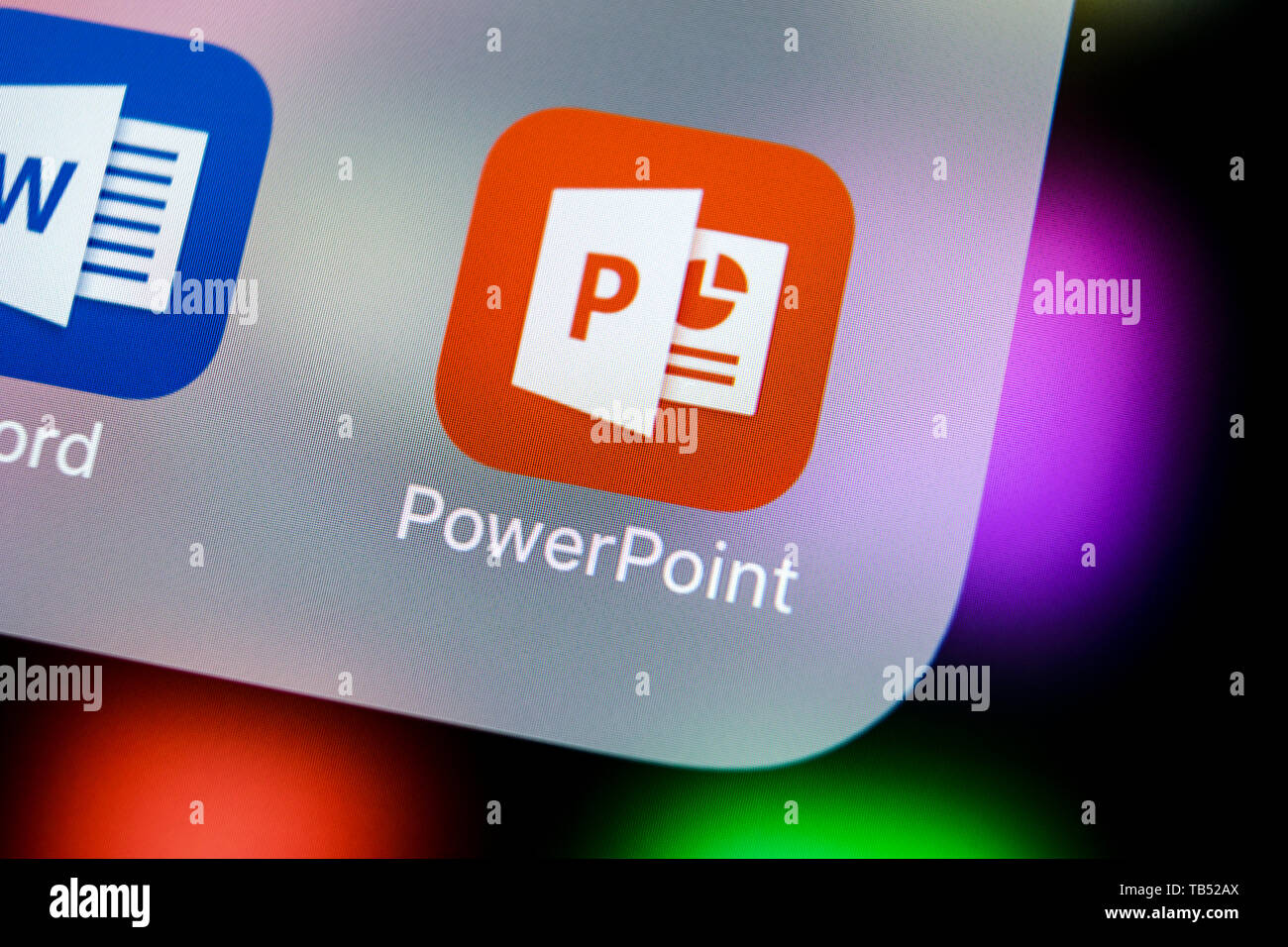 Microsoft office powerpoint Banque de photographies et d’images à haute ...