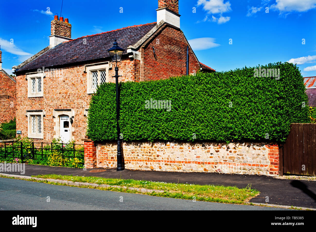 Hall Farm, Aldborough, North Yorkshire, Angleterre Banque D'Images