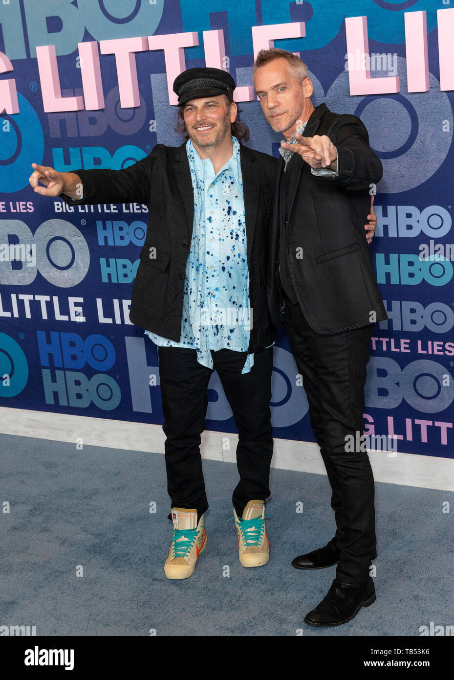 New York, NY - 29 mai 2019 : Nathan Ross et Jean-Marc Vallée assister à HBO Big petits mensonges Saison 2 Première Mondiale au Jazz at Lincoln Center Banque D'Images