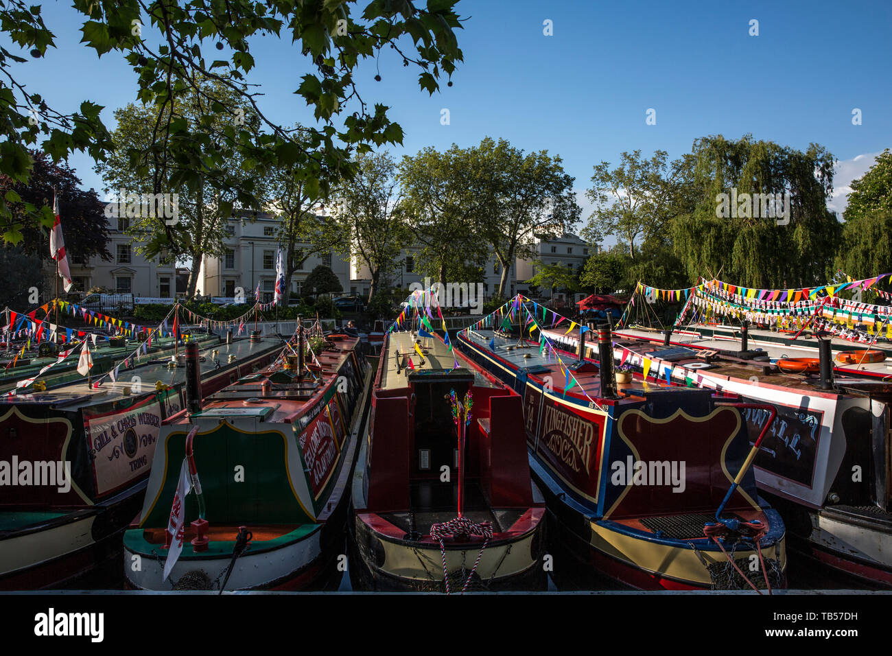 Canalway Calvalcade festival, Petite Venise, Londres, Angleterre, Royaume-Uni Banque D'Images