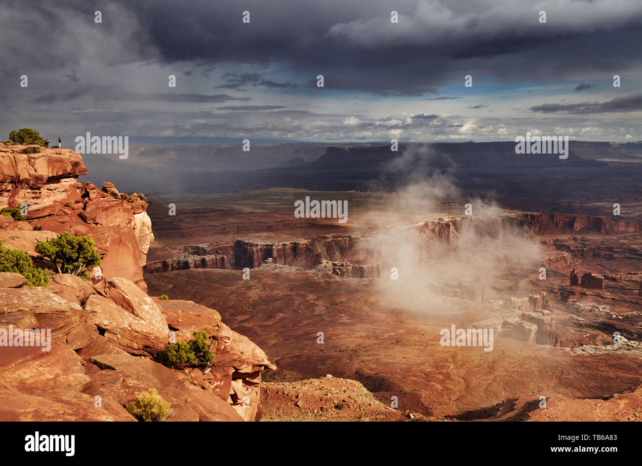 Island in the Sky, Canyonlands National Park, Utah, USA Banque D'Images