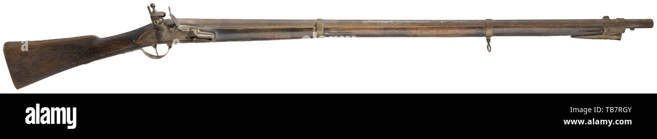 Bras longs, l'Autriche, l'infanterie de l'armée impériale, fusil M 1798/1807, calibre 17,6 mm, Editorial-Use-seulement Banque D'Images