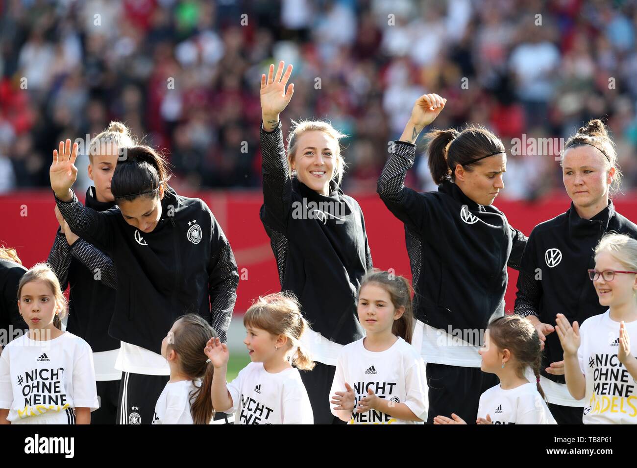 Firo : 30.05.2019, football, jeu d'essai, Landerspiel Les femmes, Allemagne - Chili, dans le monde d'utilisation | Banque D'Images