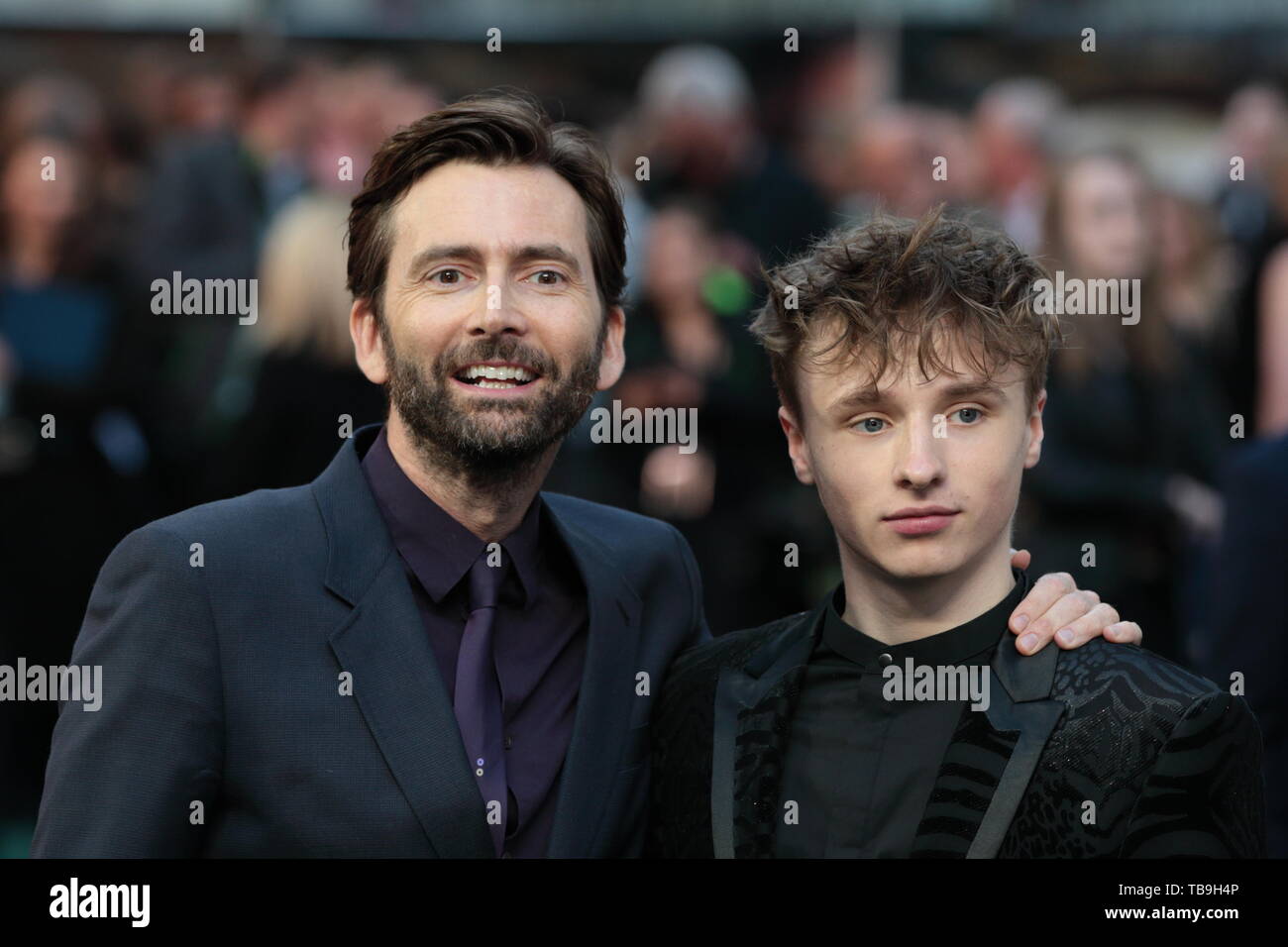 UK Premiere de "tolkien" au Curzon Mayfair à Londres avec : David Tennant, Ty Tennant Où : London, Royaume-Uni Quand : 29 Avr 2019 Crédit : WENN.com Banque D'Images