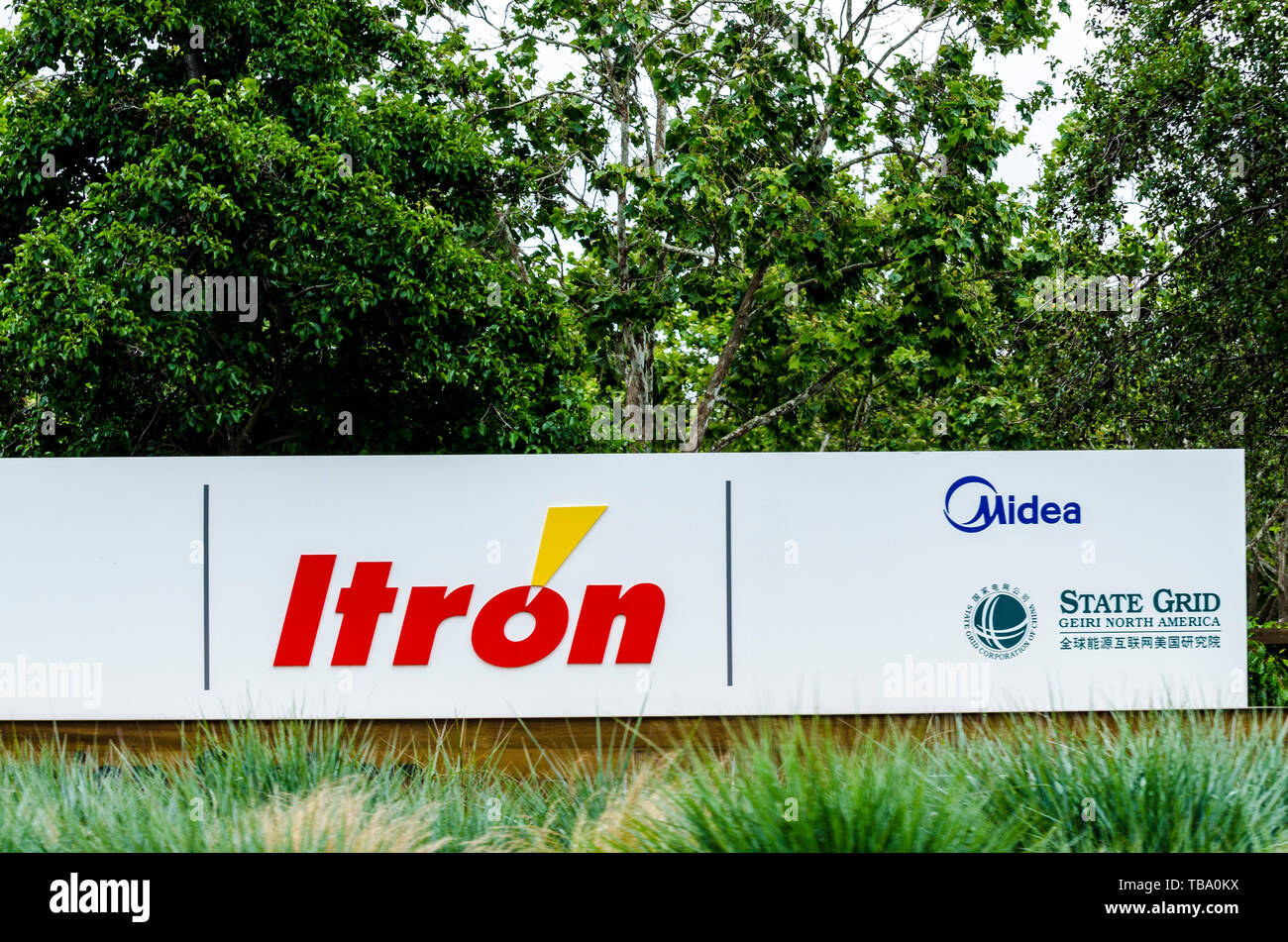 Dans la Silicon Valley de Californie Banque D'Images