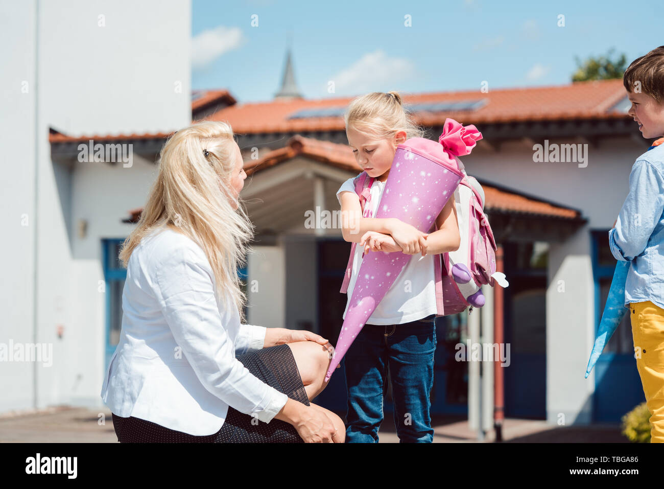 First day of school Banque de photographies et d’images à haute ...
