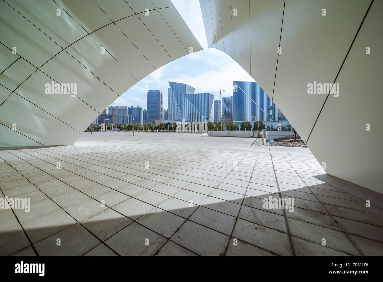 Shanghai dongfang sports centre Banque D'Images