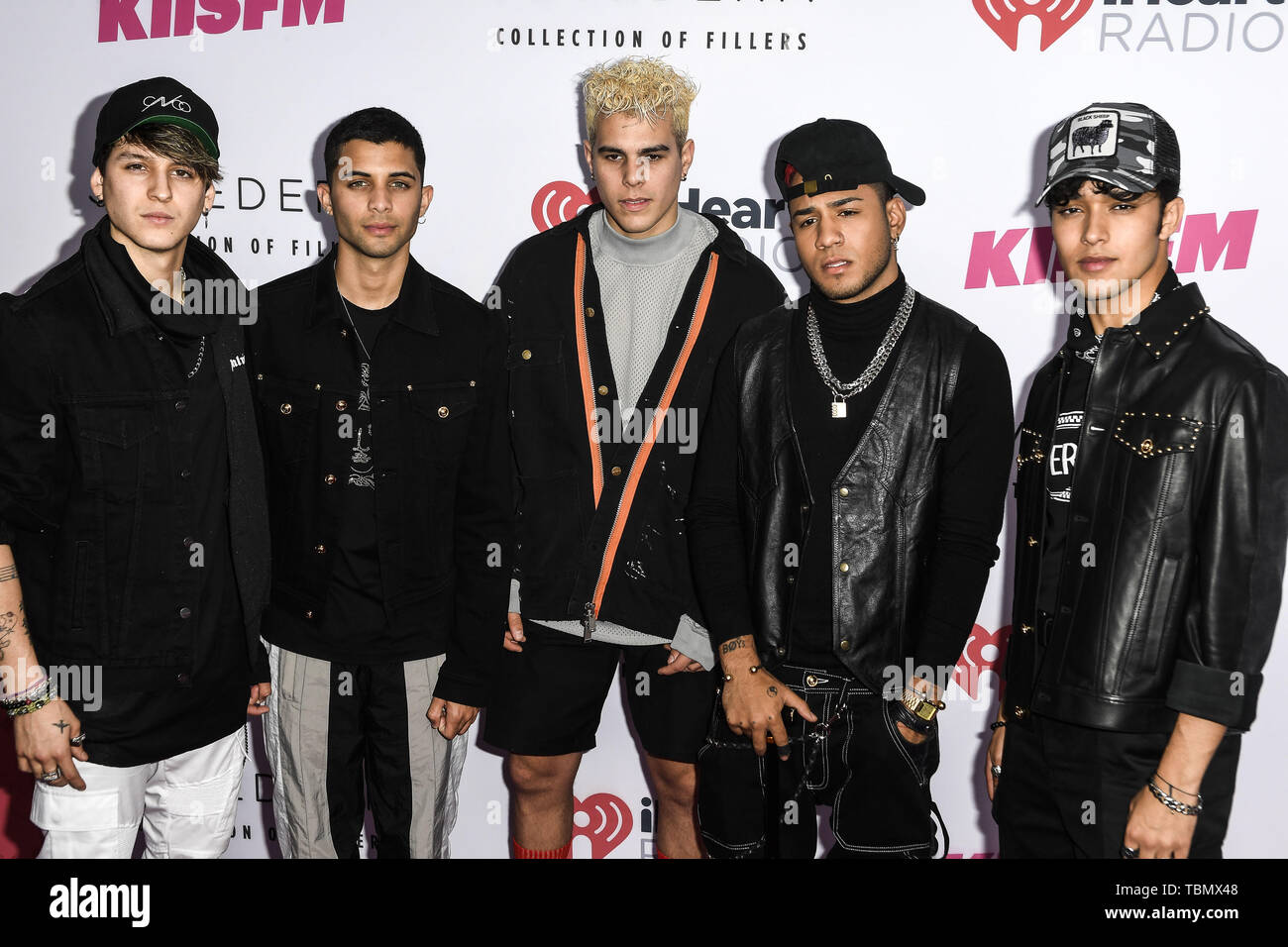 1 juin 2019 - Carson, CA, États-Unis - CNCO au iHeartRadio KIIS FM Wango Tango à la dignité Santé Sports Park. (Crédit Image : © Dave Safley/Zuma sur le fil) Banque D'Images