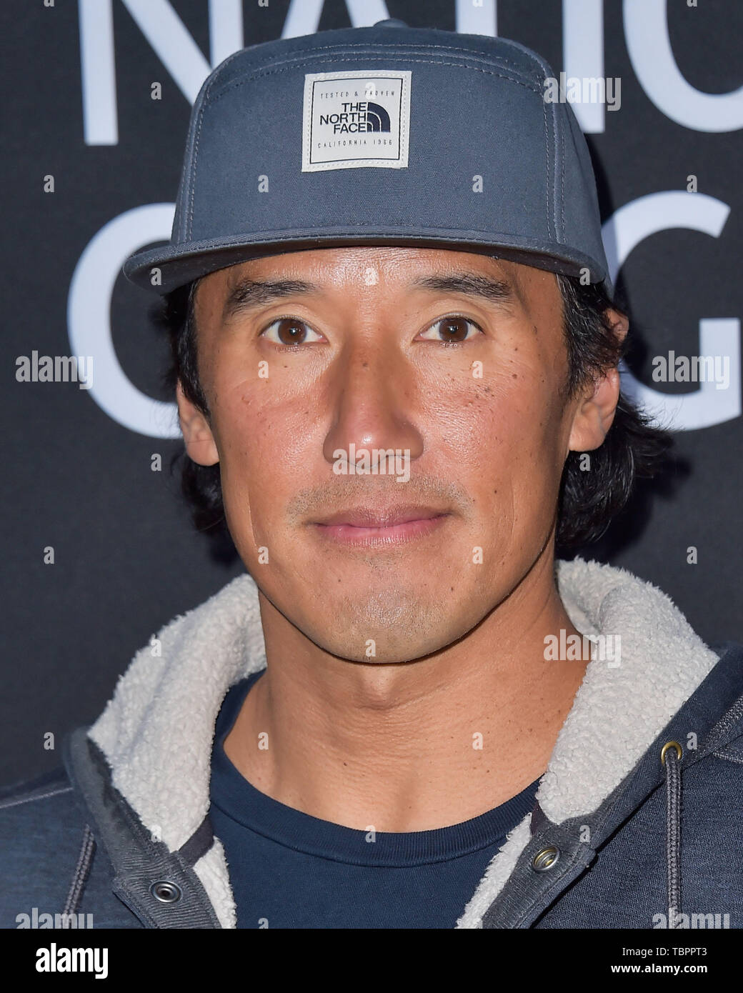 Los Angeles, United States. 09Th Juin, 2019. LOS ANGELES, CALIFORNIE, USA - 02 juin : Jimmy Chin arrive à la National Geographic's lice Showcase qui a eu lieu au Théâtre grec le 2 juin 2019 à Los Angeles, Californie, États-Unis. ( Photo : Agence de Presse Image/Alamy Live News Banque D'Images