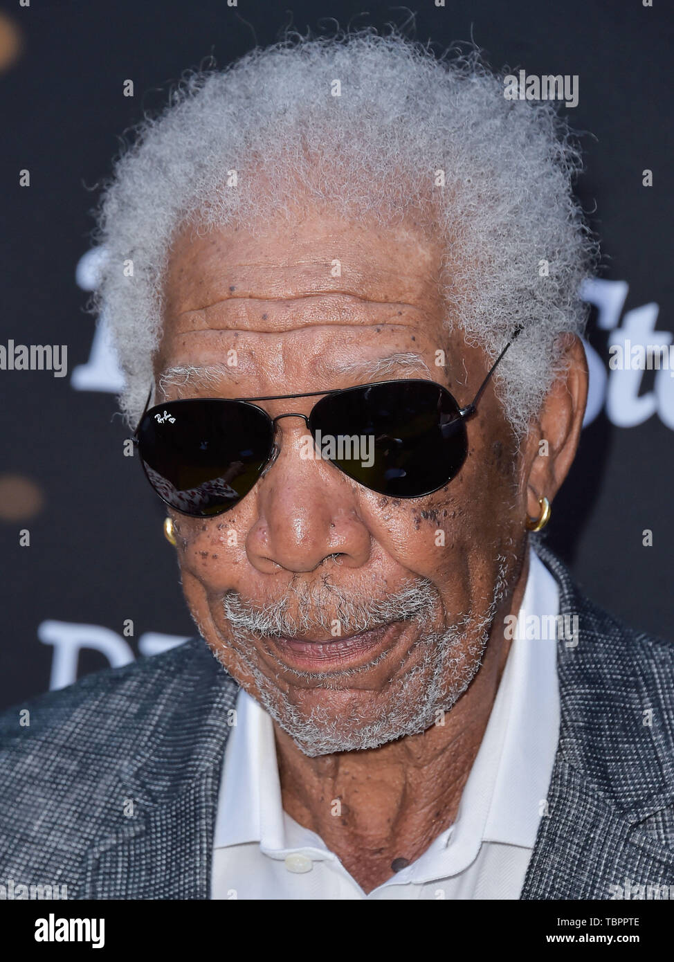 Los Angeles, United States. 09Th Juin, 2019. LOS ANGELES, CALIFORNIE, USA - 02 juin : l'acteur Morgan Freeman arrive à la National Geographic's lice Showcase qui a eu lieu au Théâtre grec le 2 juin 2019 à Los Angeles, Californie, États-Unis. ( Photo : Agence de Presse Image/Alamy Live News Banque D'Images