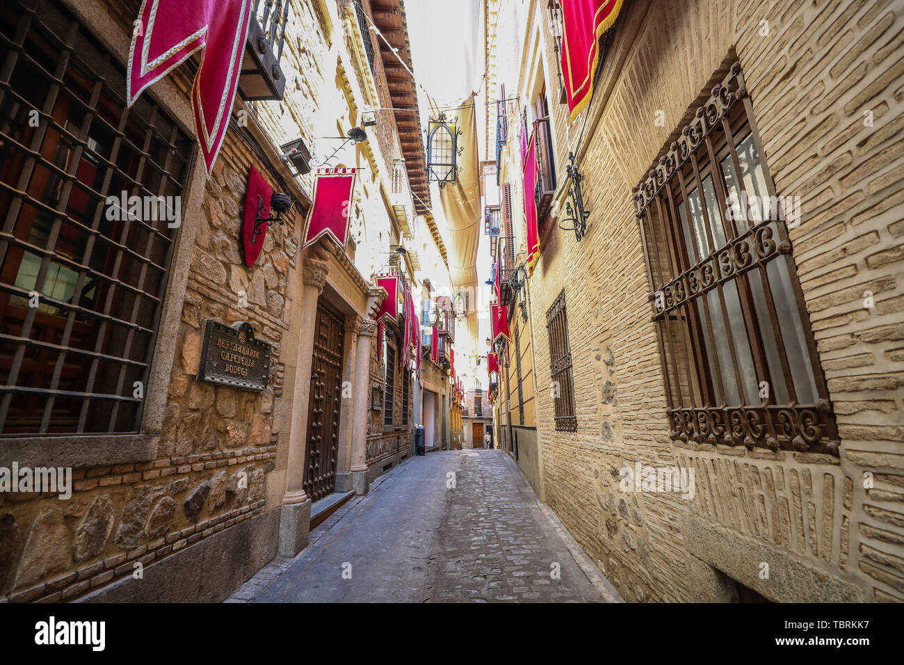 Vue de la ville de Tolède county de l'Espagne dans la province de Tolède, communauté autonome de Castille-La Manche, en Espagne. (PHOTO : VANESSA CARVALHO/BRA Banque D'Images