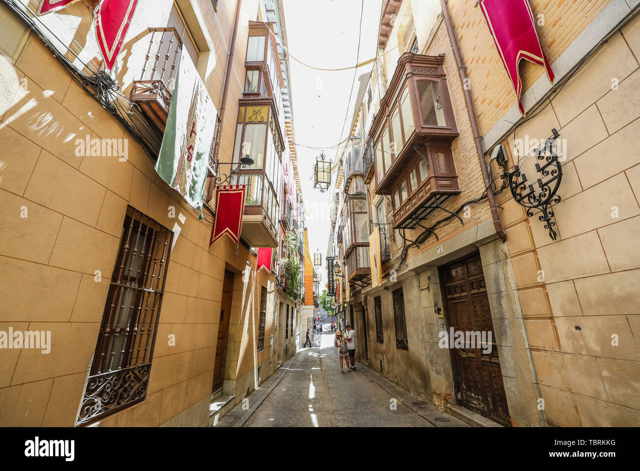 Vue de la ville de Tolède county de l'Espagne dans la province de Tolède, communauté autonome de Castille-La Manche, en Espagne. (PHOTO : VANESSA CARVALHO/BRA Banque D'Images