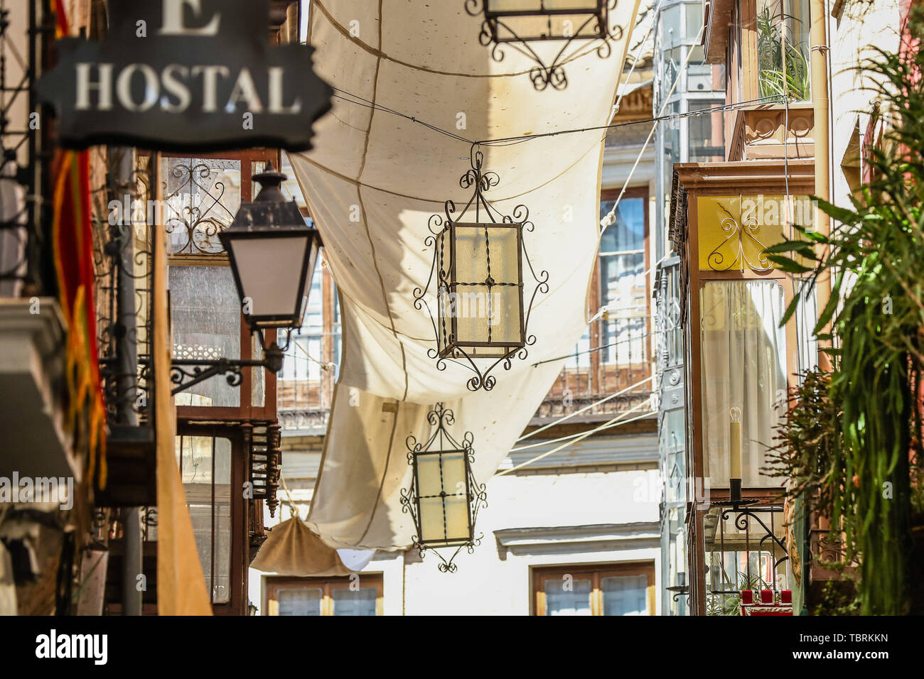 Vue de la ville de Tolède county de l'Espagne dans la province de Tolède, communauté autonome de Castille-La Manche, en Espagne. (PHOTO : VANESSA CARVALHO/BRA Banque D'Images